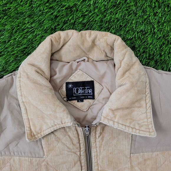 Vintage 80s Western Cowboy Corduroy Jacket M/L 22x26 Cropped - Picture 7 of 16